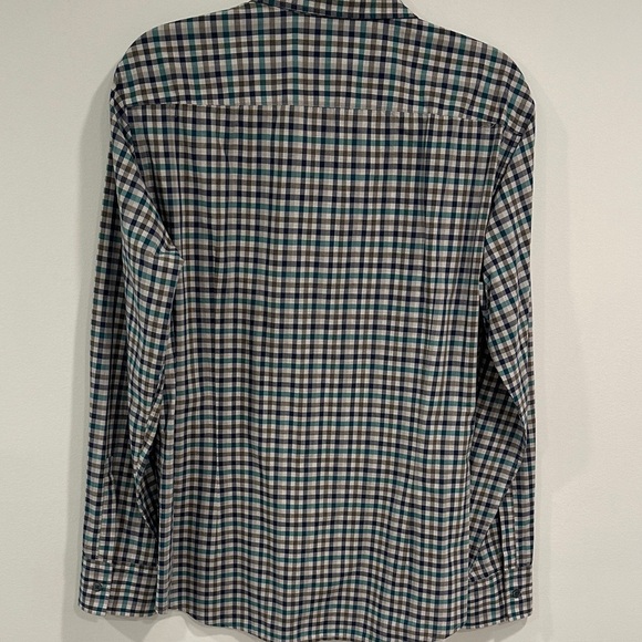 Hugo Boss Men's Checkered Button Down Shirt - Multicolor - Picture 4 of 4
